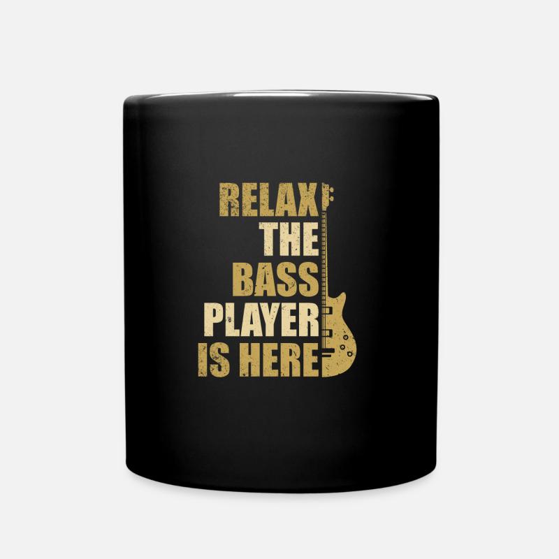 Guitare basse guitare - Mug uni - noir