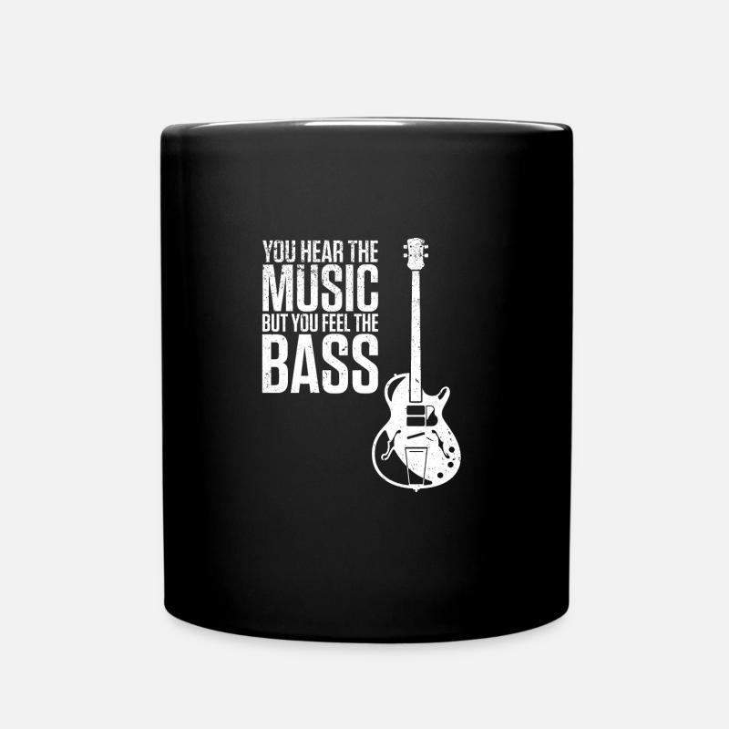 Guitare basse guitare guitariste - Mug uni - noir