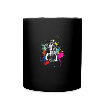 cello - Full Colour Mug - black - Front