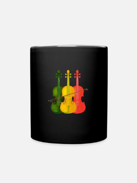 Violoncelle violoncelle - Mug uni - noir
