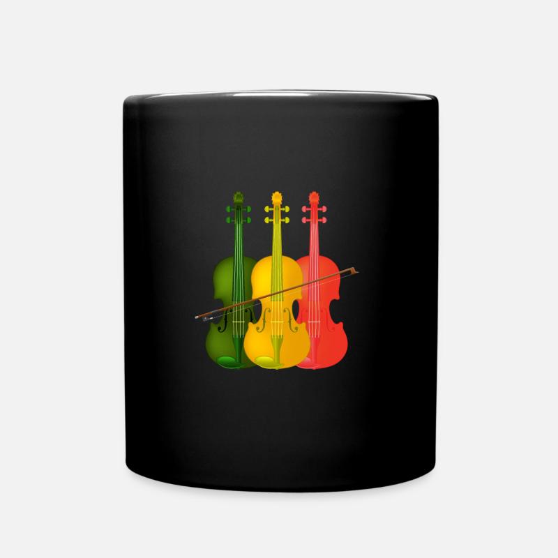 Violoncelle violoncelle - Mug uni - noir