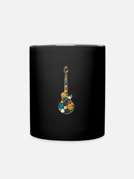 Gitarre Bassisten Geschenkidee - Tasse einfarbig - Schwarz