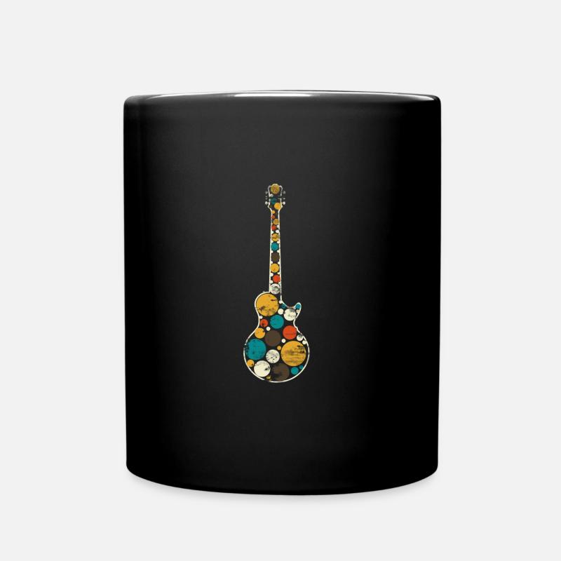 Idée cadeau guitare bassiste - Mug uni - noir