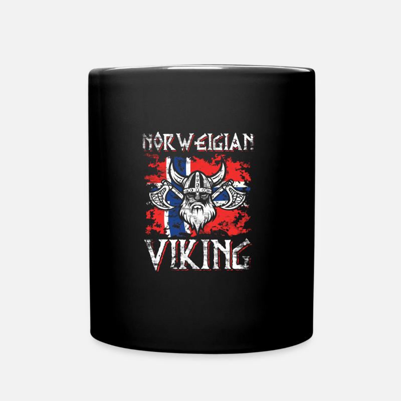 Norvège Vikings Scandinavie - Mug uni - noir