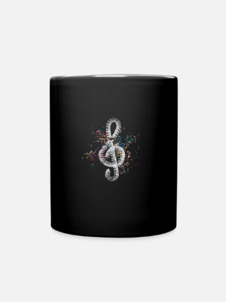 Piano joueur de piano musicien - Mug uni - noir