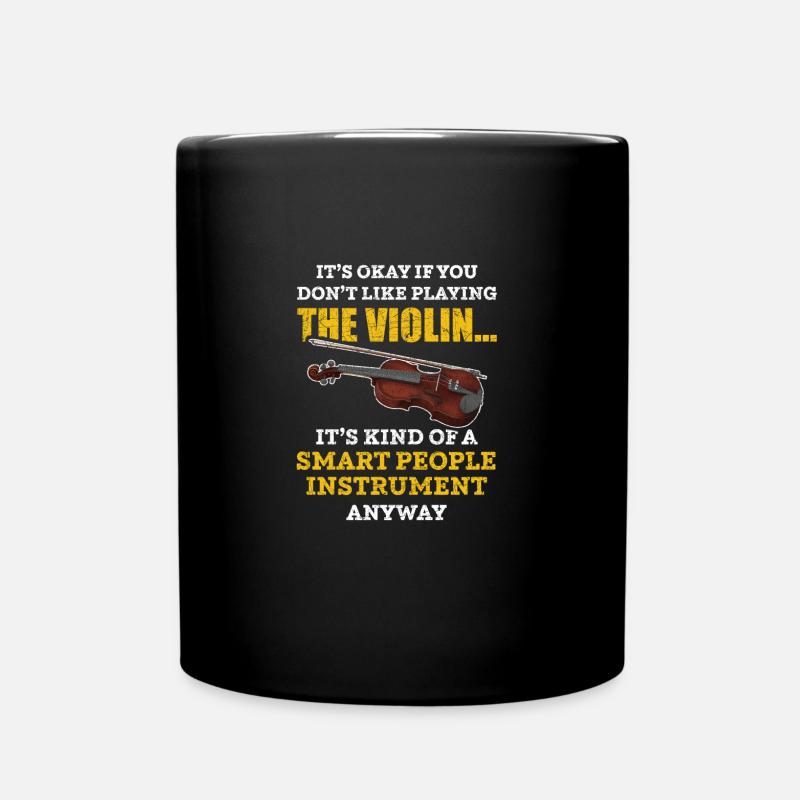 Violon - Mug uni - noir