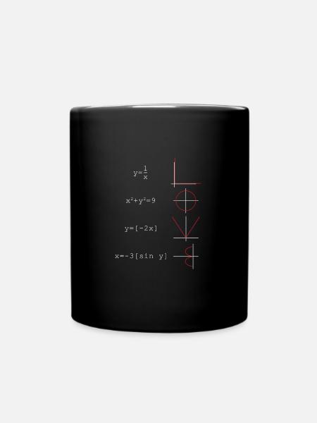 Numéros mathématiques - Mug uni - noir