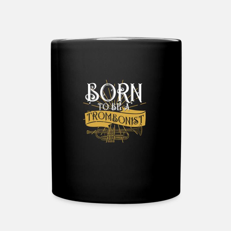 Posaune Marching Band - Tasse einfarbig - Schwarz