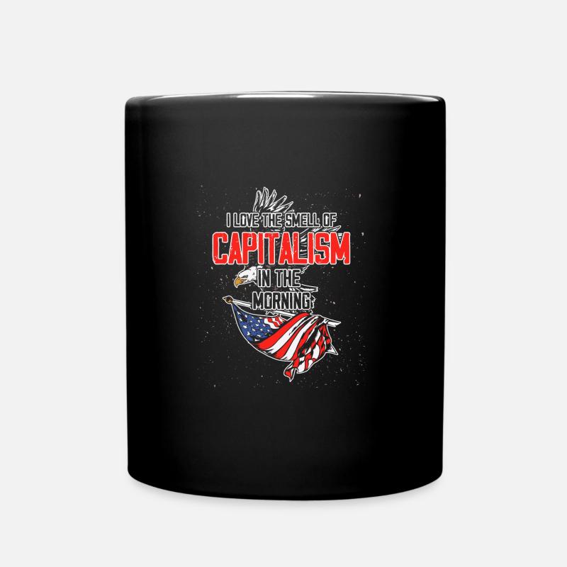 Le capitalisme - Mug uni - noir