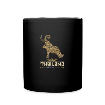 Thailand divers - Full Colour Mug - black - Front