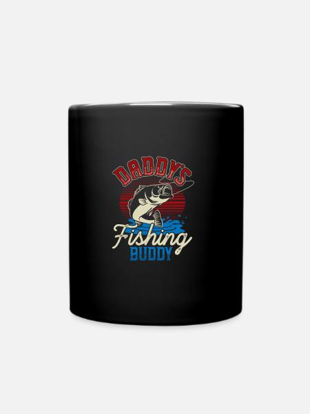 Fischer Fisch - Tasse einfarbig - Schwarz