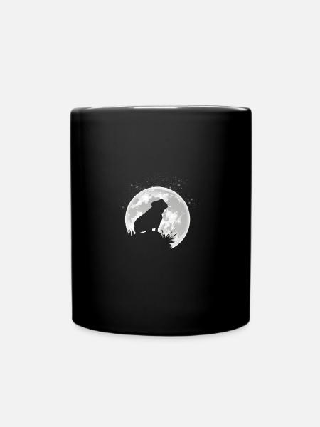 English bulldog dogs - Full Colour Mug - black