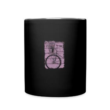 Sport cycliste - Mug uni - noir - Devant