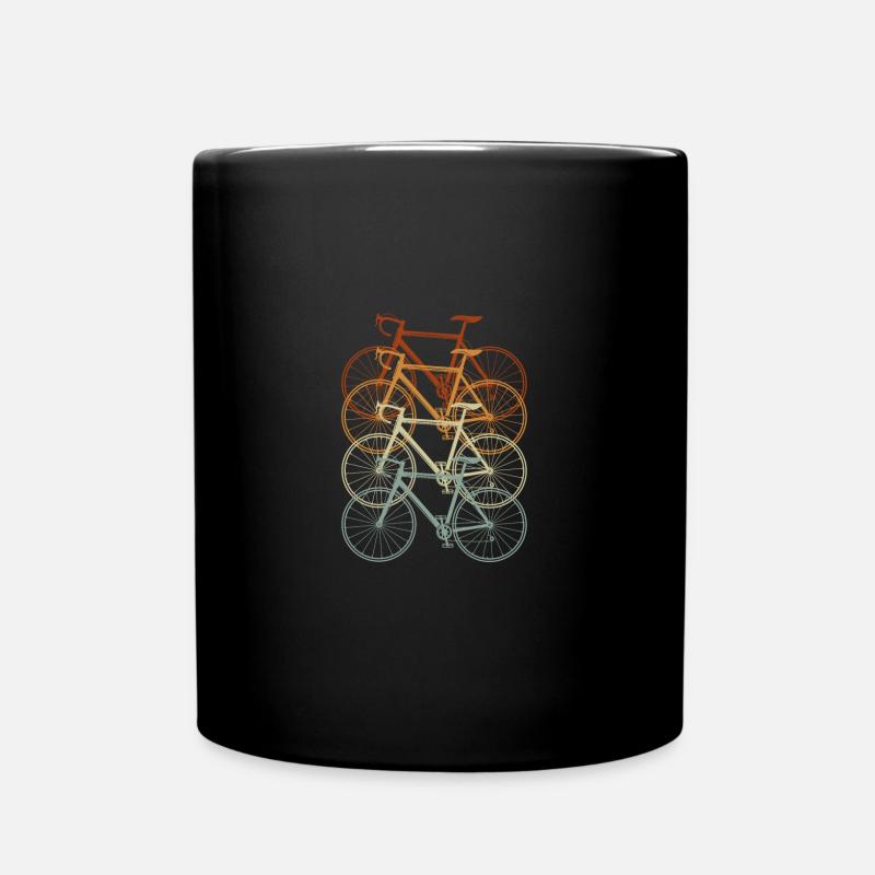Fahrrad Bike - Tasse einfarbig - Schwarz