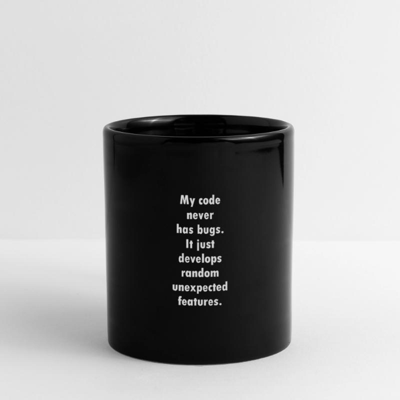 Programmer code bugs computer science nerd Full Colour Mug
