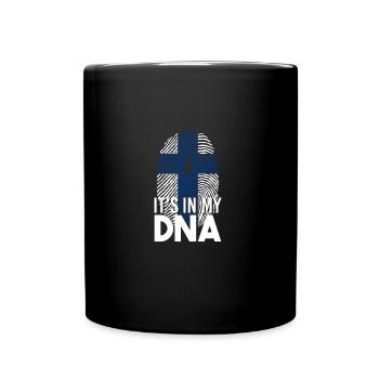 Finnland Wikinger Nation - Tasse einfarbig - Schwarz - Vorne