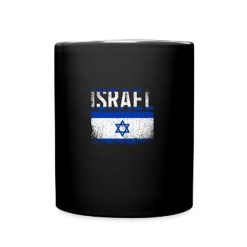 Israel Star of David - Full Colour Mug - black - Front