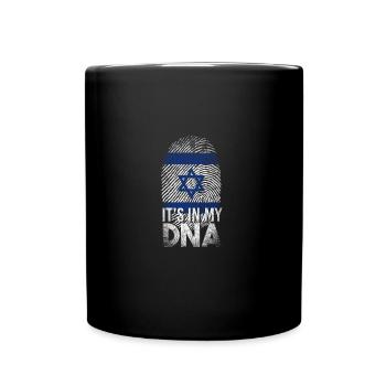 Israel DNA - Tasse einfarbig - Schwarz - Vorne