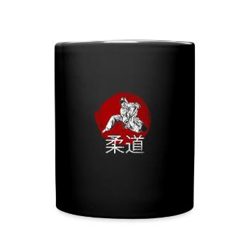 Judo - Mug uni - noir - Devant