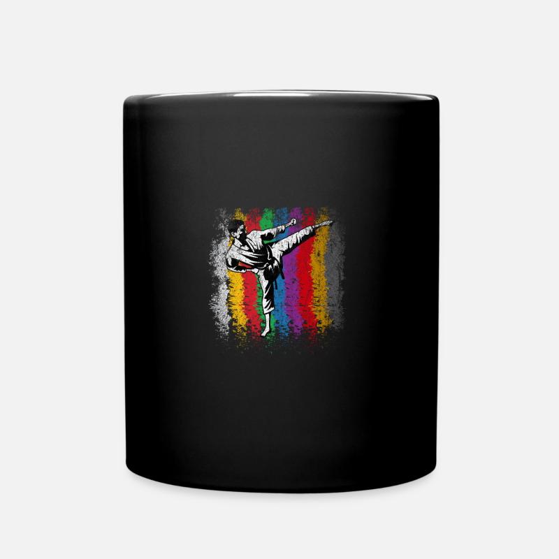 karaté - Mug uni - noir