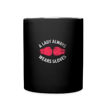 Muay Thaïlandais arts martiaux - Mug uni - noir - Devant