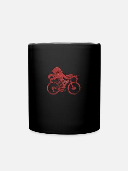 poulpe - Mug uni - noir