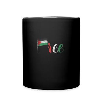 Palestine Palestinians - Full Colour Mug - black - Front