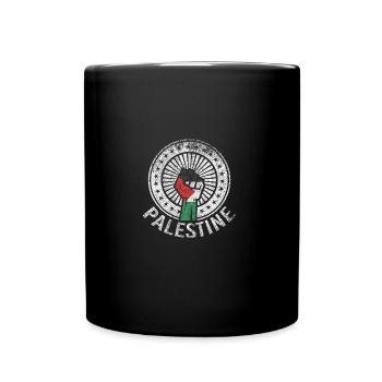 Palestine independence - Full Colour Mug - black - Front