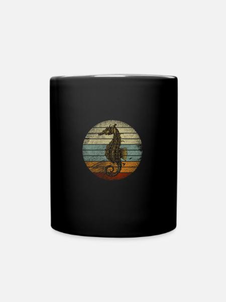 hippocampe - Mug uni - noir