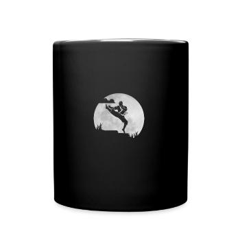 Combattant de Taekwondo Corée - Mug uni - noir - Devant