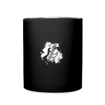 Cadeau de guitariste guitariste - Mug uni - noir - Devant