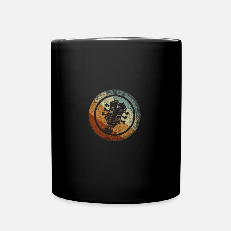 guitare - Mug uni - noir