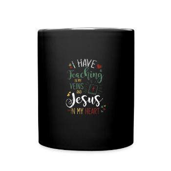 Jesus believer - Full Colour Mug - black - Front