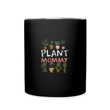 plants - Full Colour Mug - black - Front