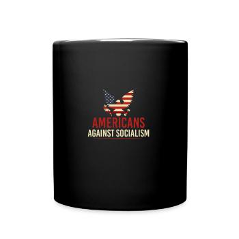 Capitalism capitalist usa - Full Colour Mug - black - Front