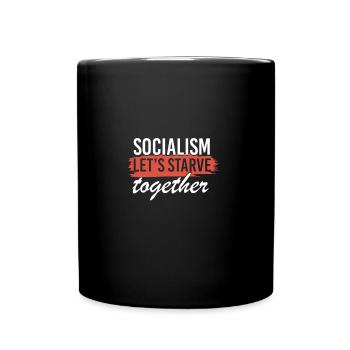 Communisme Anticommuniste - Mug uni - noir - Devant