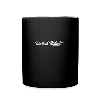 étudiant en médecine - Mug uni - noir - Devant