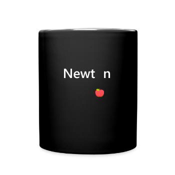 Physicist Gift Physics Newton Nerd Science - Full Colour Mug - black - Front
