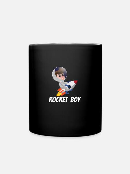 ESPACE / ROCKET: Rocket Boy - Mug uni - noir
