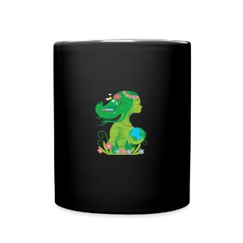 Nature: Mother Nature - Full Colour Mug - black - Front