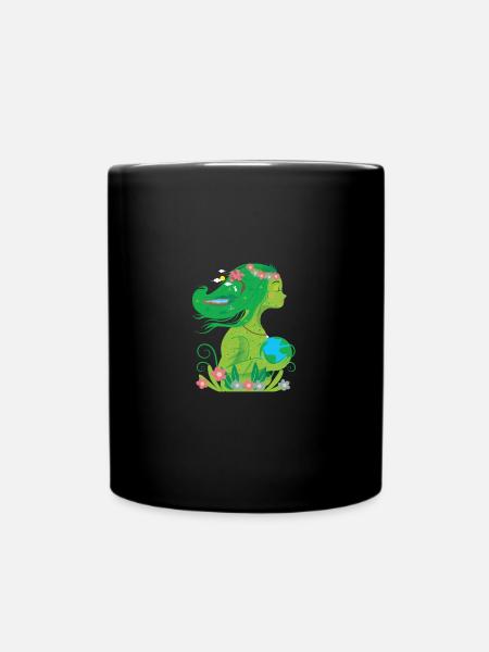 Nature: Mère Nature - Mug uni - noir