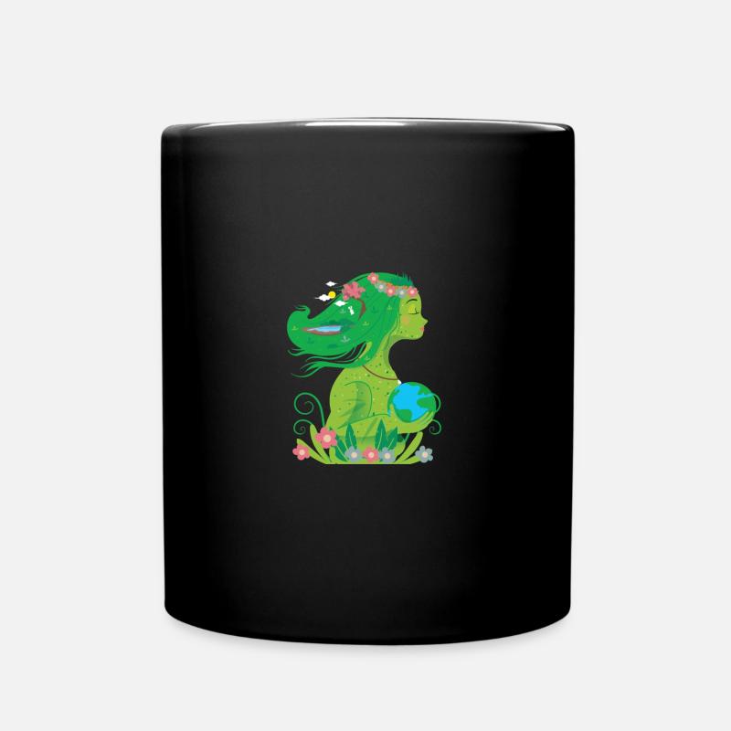 Nature: Mère Nature - Mug uni - noir