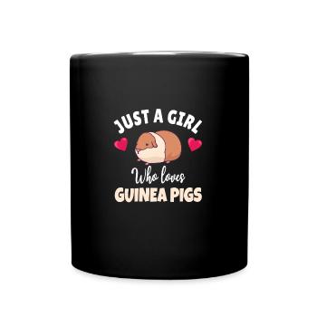 GUINEA PIG: Love Guinea Pigs - Mug uni - noir - Devant