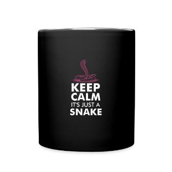 SNAKES: It’s Just A Snake - Mug uni - noir - Devant