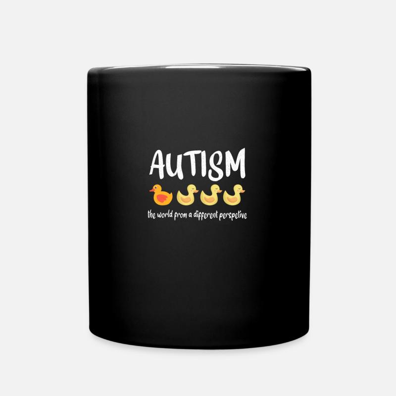 Autism awareness: different perspective - Tasse einfarbig - Schwarz