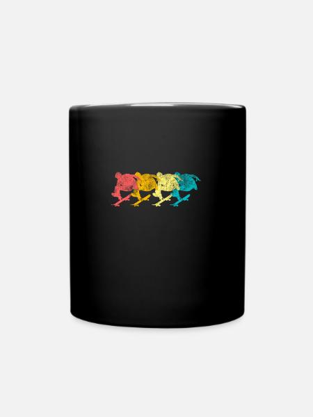 SKATEBOARD SKATING VINTAGE - Mug uni - noir