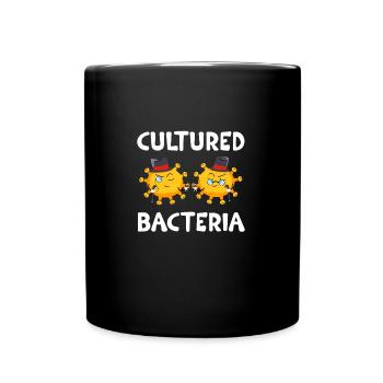 Microbiologist Microbiology Biology teacher Gift - Full Colour Mug - black - Front