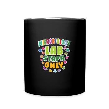 Microbiologiste Microbiology Lab Staph Gift Idea - Mug uni - noir - Devant
