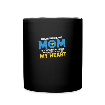 Down Syndrome Down Syndrome Awareness Gift Idea - Full Colour Mug - black - Front