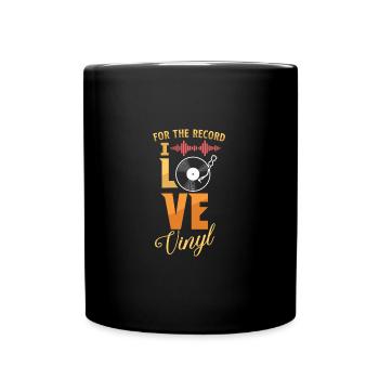 Vinyle Records LP Collector Record Lover Audiophile - Mug uni - noir - Devant